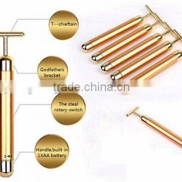 Free Sample Home Use 24k Gold Facial Energy Beauty Bar photo-5