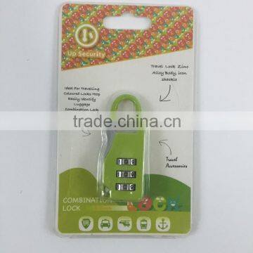 hot selling colorful combination lock