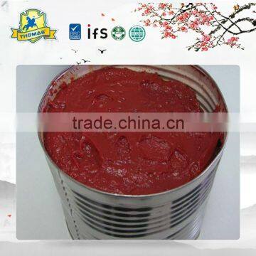 400g canned tomato paste with easy open lid