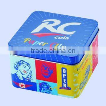 wholesale tin box made inn China Recycling Type hot price square tin box