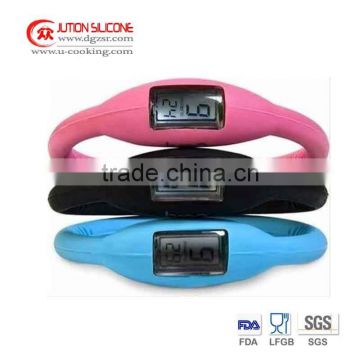 Fashionable Waterproof Digital ion Watch