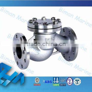 Marine Flanged Stainless Steel Water Stop Valve for Ship Use