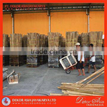 WAREHOUSE AND BAMBOO POLES