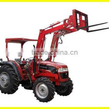 fork lift in tractor