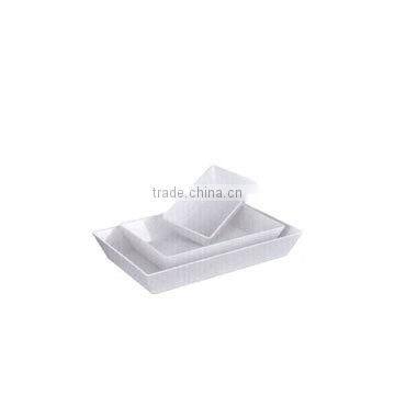 melamine fashion Rectangular dish