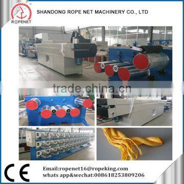 Polypropylene Danline Extruder Rope Making Yarn Machine FromTaian Rope Net Vicky /M:8618253809206 E:ropenet16@ropenet.com