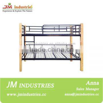 Wooden bunk bed