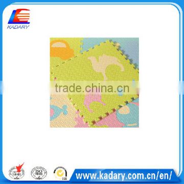 High quality children playground EVA jigsaw puzzle kids floor mat