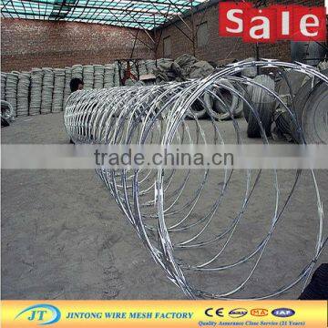 widely used razor barbed wire netting from JINTONG factory