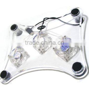Aptop Cooling Pad With 3 Fan Led Ligh Stock Products