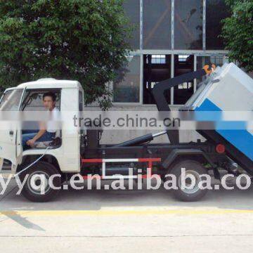 detachable container garbage truck