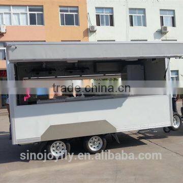 Stainless Steel Hot Dog Cart Food Cart Breakfast Mobile Food Cart photo-3