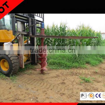 Crane used machine auger drill hole digger , CE / ISO