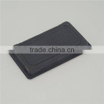 Disposable Plastic Trays and Lids for Food and Plastic Serving Trays With Clear Lid photo-2