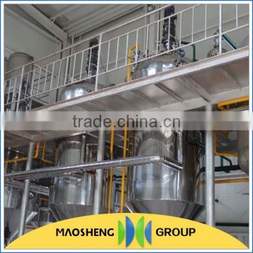 100Ton turnkey project edible rice bran oil refining