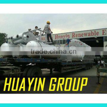 Produced by Factory Pyrolysis Plastic Tyre Waste to Crude Oil Fuel Oil Plant With High Quality