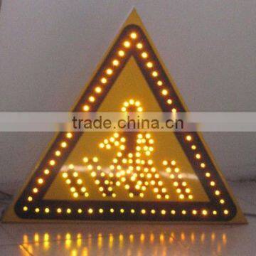 solar led traffic signal light