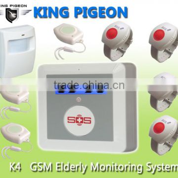 Elderly help alarm SOS emergency panic button for elderly,wireless elderly timer for medical k4