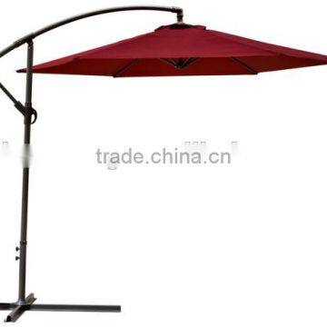 outdoor garden patio hanging cantilever umbrella