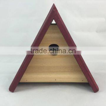 Traditional Wooden Nesting Box Small Wild Animal Bird Nest Cage For Wholesale photo-4