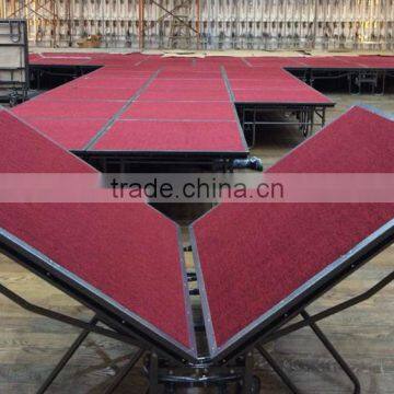 Cheap Trailer Folding Mobile Stage for Sale FT-801 photo-2