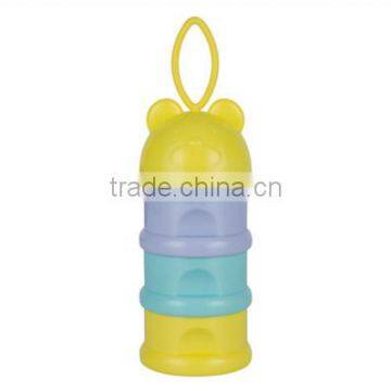 Wholesale Stock Small Order Cartoon Bear Baby Milk Snacks Storage Box