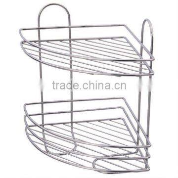 Metal Wire Fiower-shape Fruit Basket