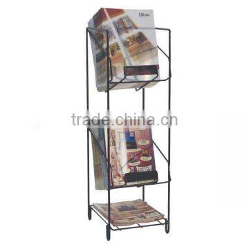 MED5205 upright wire magazine rack