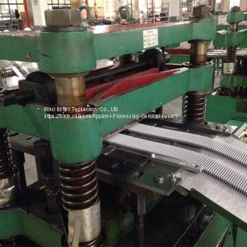 Heat Exchanger Fin Forming Molds And Machine