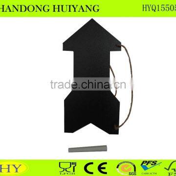 2015 New Natural Wooden Door Hanger With Black Board,cheap Wooden Blackboard photo-3