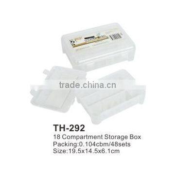 Hot Sale Rectangle 18 Compartment Storage Box TH-292