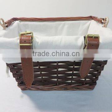 Antique Bicycle Basket With Handle and Custom Logo photo-5