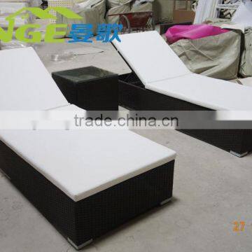 garden furniture outdoor beach sunbed rattan pool sunbed