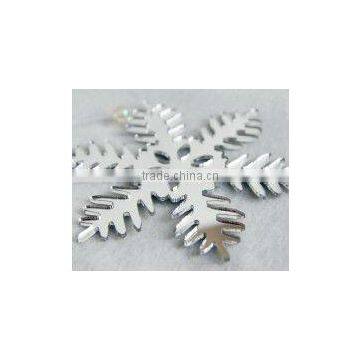 acrylic hanging snowflake decorations