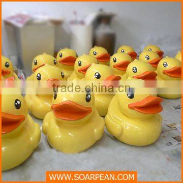 promotional large fiberglass yellow duck statue