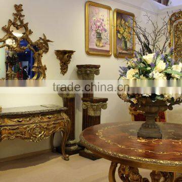 Room Decorative Furniture Marble Top Plexiglass Console Table photo-6