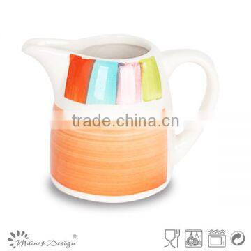 Handpainted Tea Coffee Creamer Container photo-4