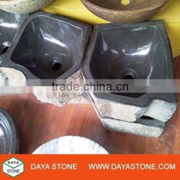 Irregular marble stone sink