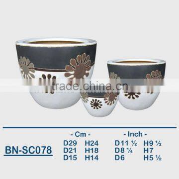 Vietnamese Ceramic Indoor Pot/ Indoor Planter BN-SC078