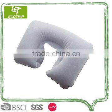 Hot sale	inflatable neck travel wedge pillow