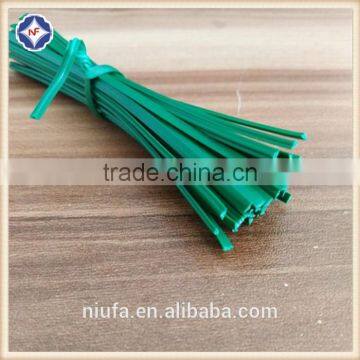 10cm Green Plastic Coated Single Wire Twist Tie For Garden photo-3