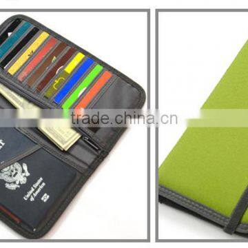 600D Polyester Credit Wallet Holder