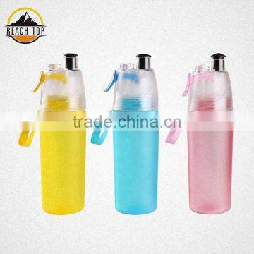 2017 accept small order silicone hand sanitizer bottle water Customized plastic sport bottle