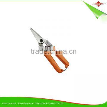 8.5 Inches Stainless Steel Garden Scissors/Pruner With PVC Handle photo-2