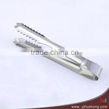 High quality stainless steel ice tongs,food tongs HT-SS24