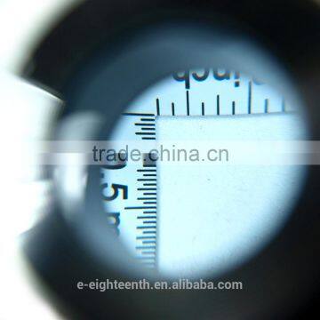 10X Hand-held Optical Magnifier Glass LED Lighted Jeweler Loupe With Scale photo-2
