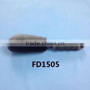 Soft PP Bristle Alloy Car Cleaning Wheel Brush photo-3