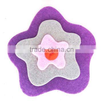 2017 Beautiful Flower Mixed Colors Custom Brooch Pins for Women