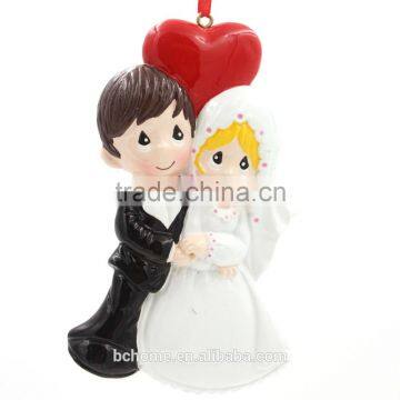 Wedding Couple Ornaments,Custom Ornaments For Wedding Decoration