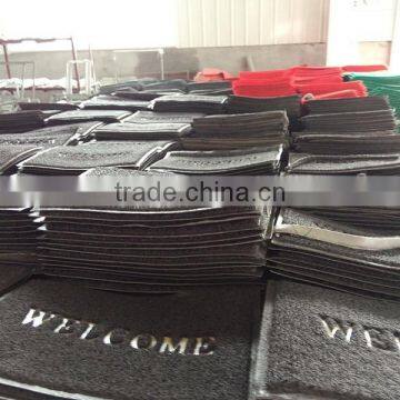 cheap new shape pvc outdoor mat from factory